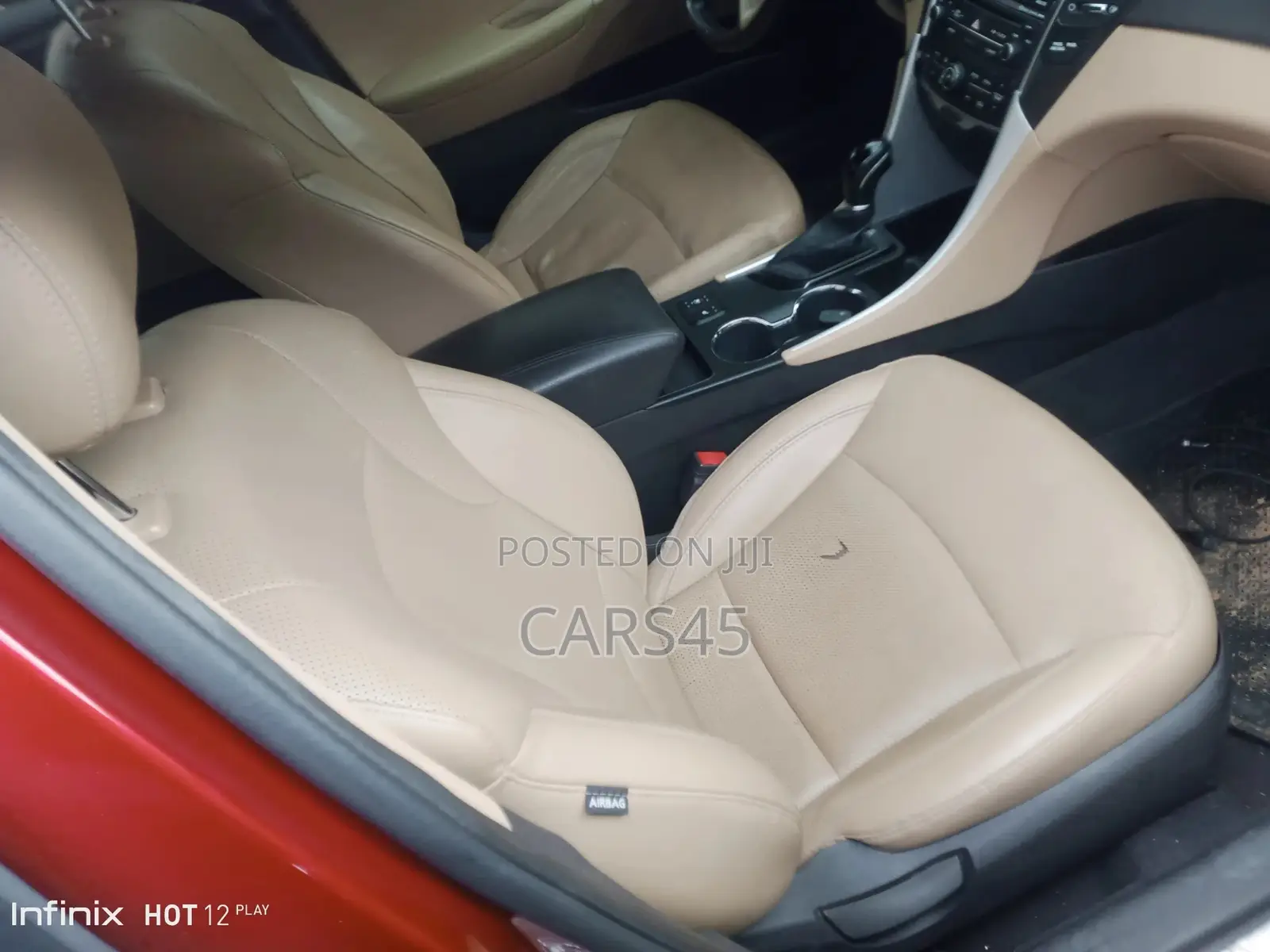 Hyundai Sonata 2014 Red