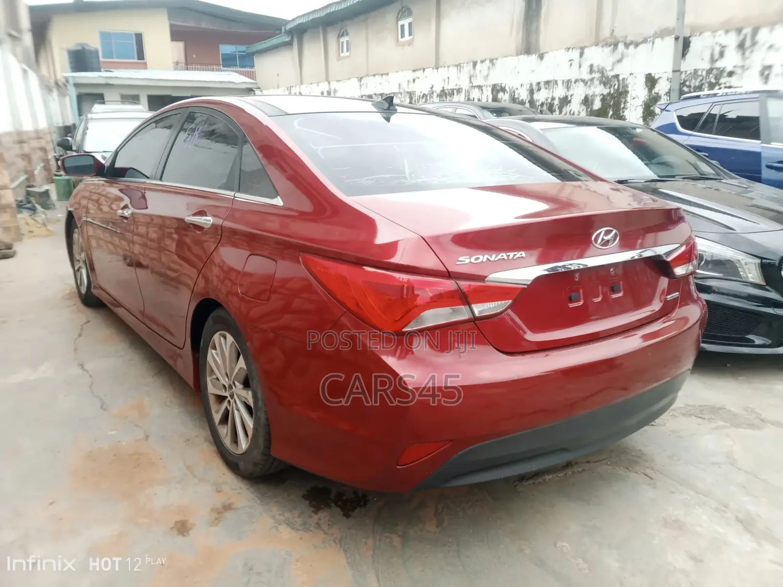 Hyundai Sonata 2014 Red