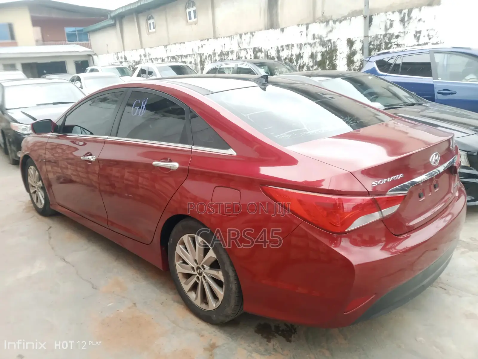 Hyundai Sonata 2014 Red