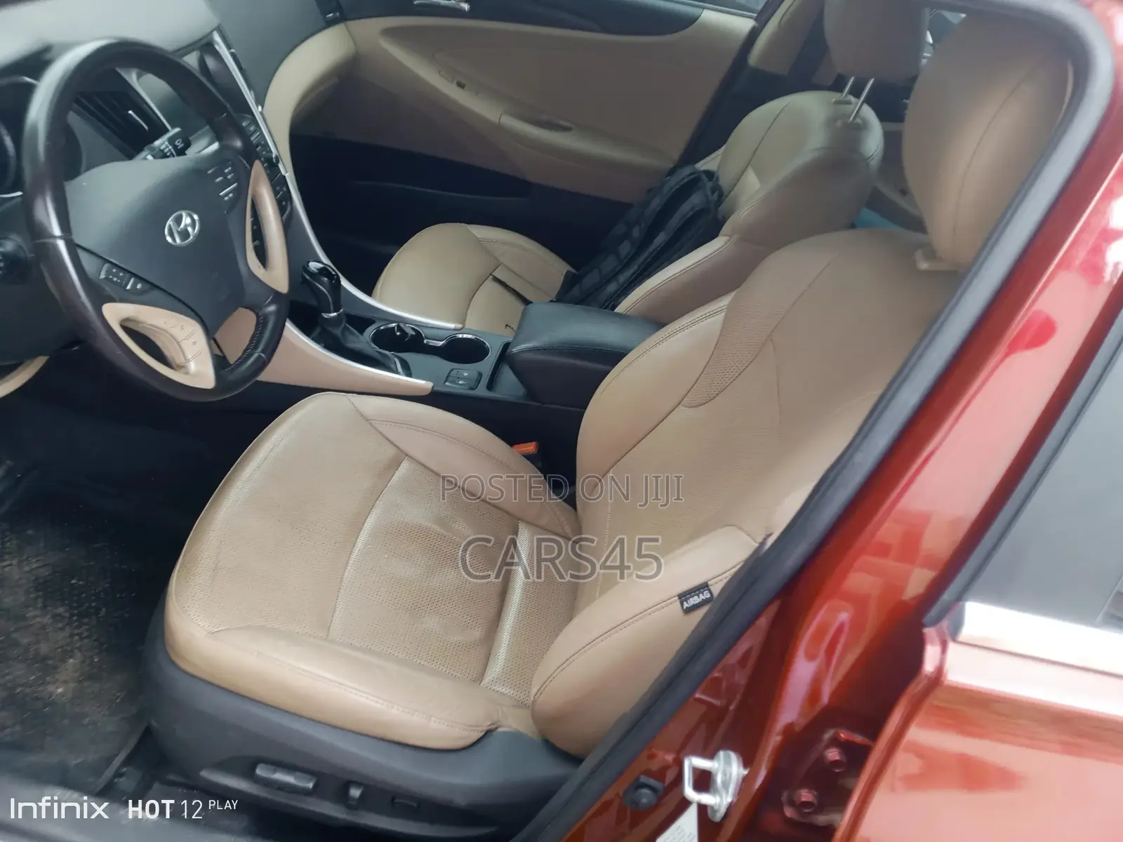Hyundai Sonata 2014 Red