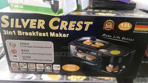 Silver Crest 3-in-1 Breakfast Maker (Toaster, Griddle, Coffee Maker)