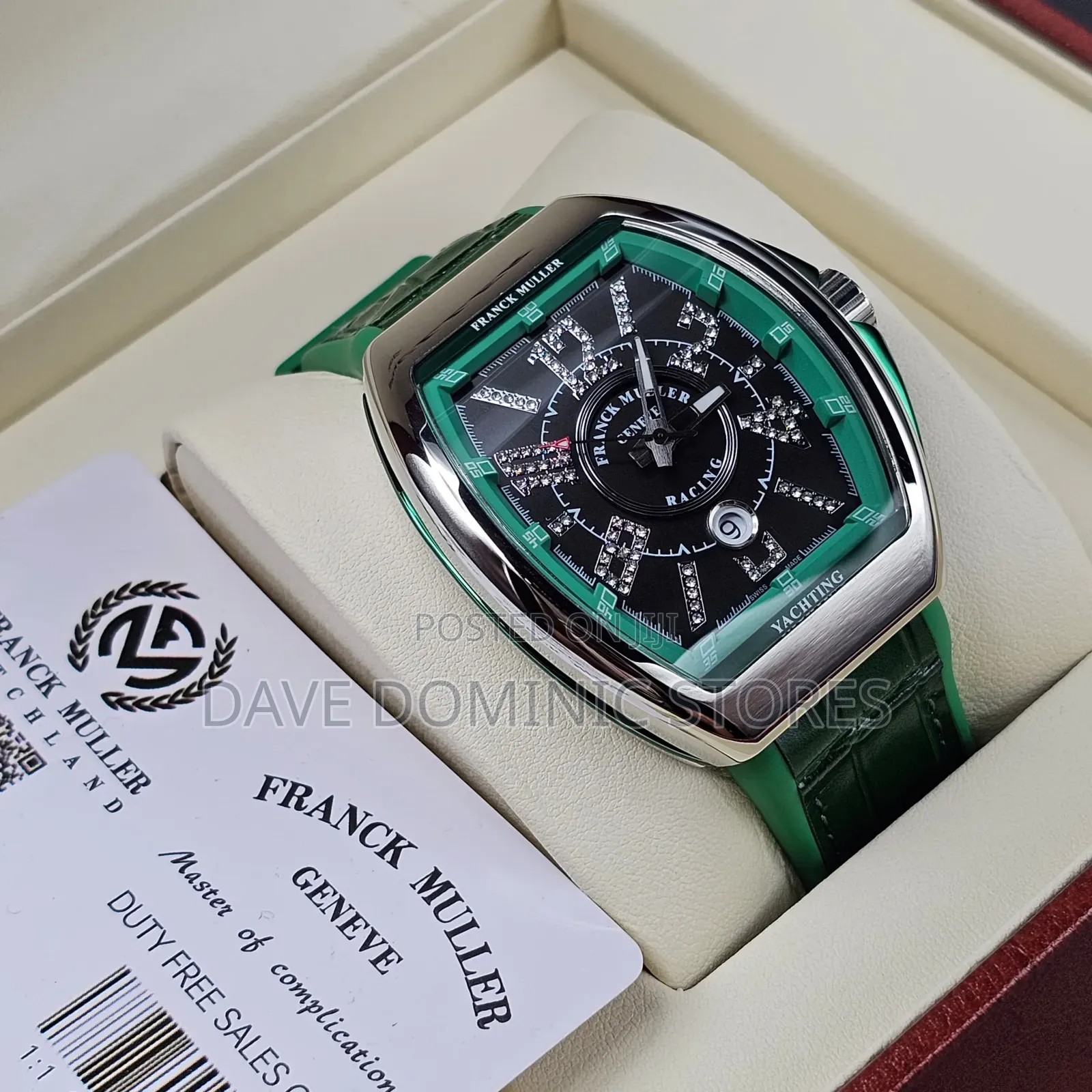 Original Franck Muller Leather Watch Automatic.