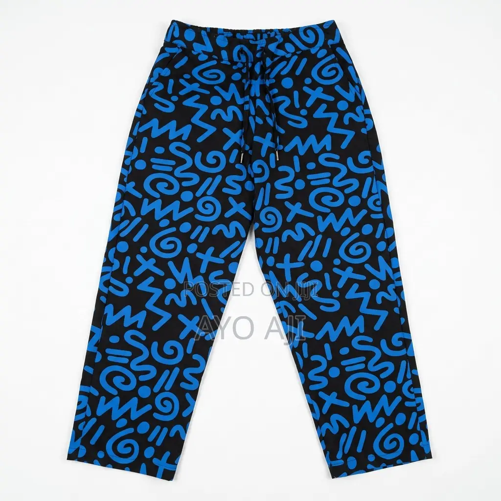 Loose Fit Ankara Trousers