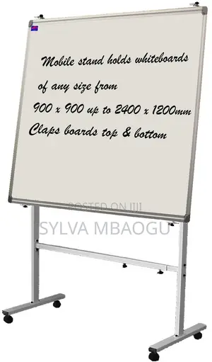 Magnetic Whiteboard With Mobile Stand