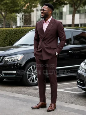 Brown Double-Breasted Suit — Classic With a Fresh Feel