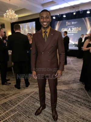 Step Up Your Style With a Brown Double-Breasted Suit 🔥