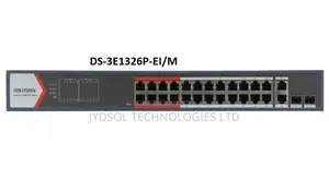 Hikvision 24 Port Fast Ethernet Smart POE Switch DS-3E1326P-EI/M