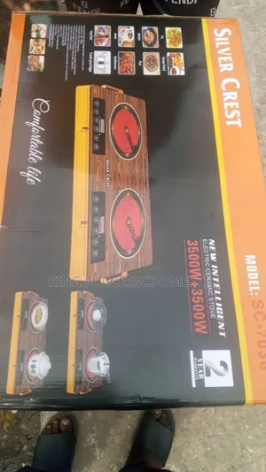 Silver Crest Double Burner Electric Ceramic Cooker Hot Plate