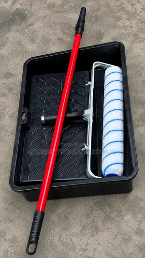 Professional Paint Roller Set With Tray & Extension Pole
