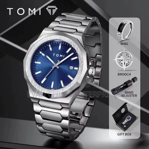 Tomi Change Wrist Watch With Ring and Brooch