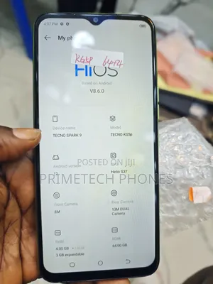 Tecno Spark 9 64 GB Yellow