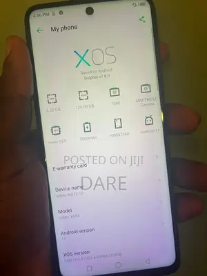 Infinix Note 10 128 GB Black