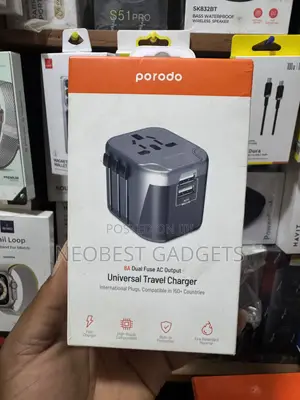 Porodo Universal Travel Charger