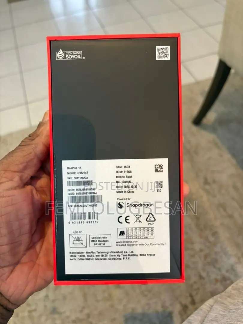 OnePlus 15 512 GB Graphite
