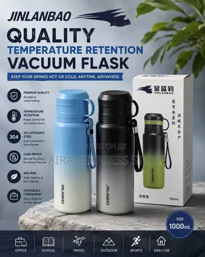 1000ml Quality Temperature Retention 304 Stainless Vacuum Flask