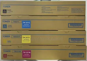 Konica Minolta TN-321 Toner Cartridge CMYK