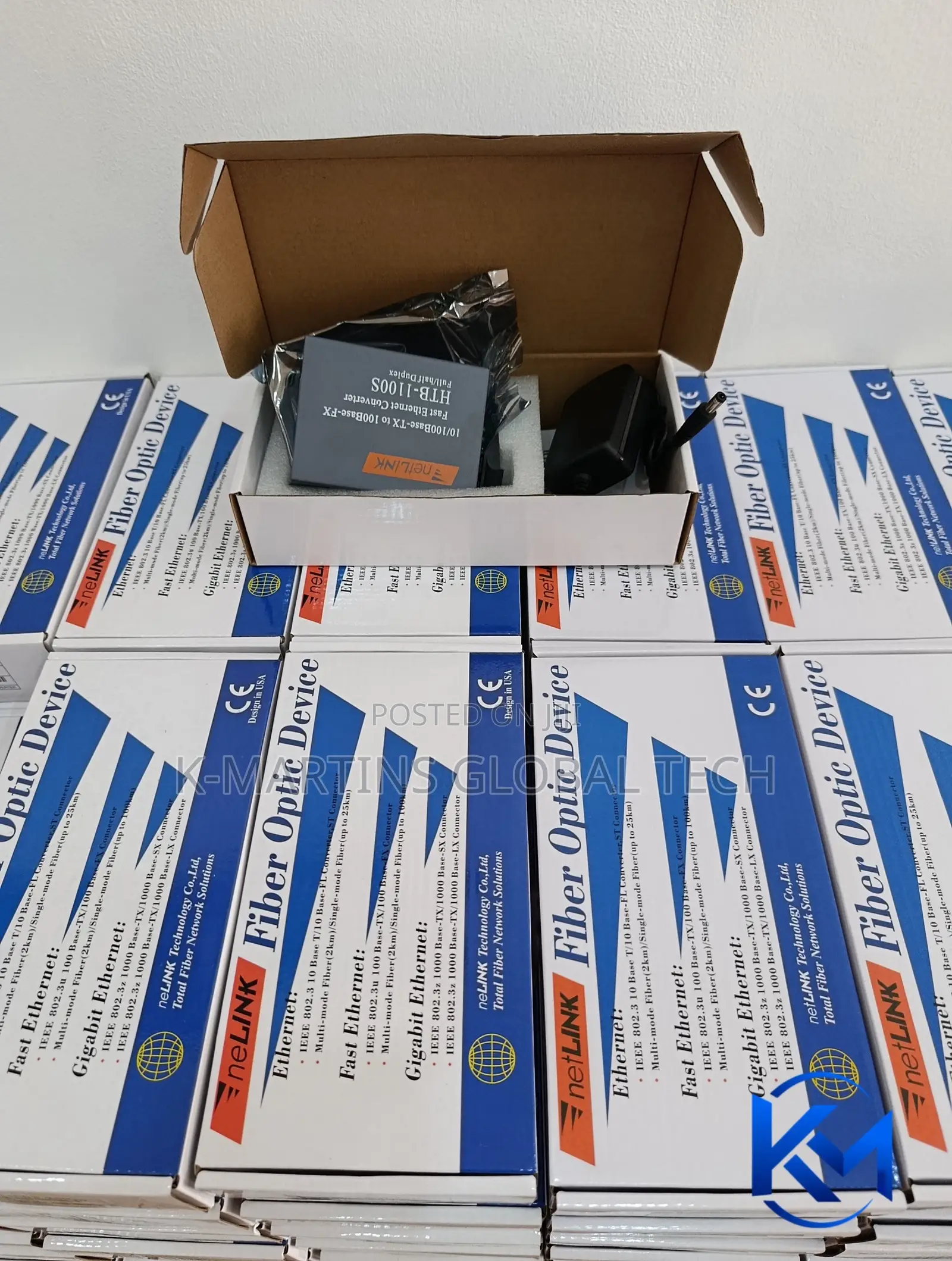 Gigabit Fiber Optic Media Converter SM, MM Single Mode, Multimode
