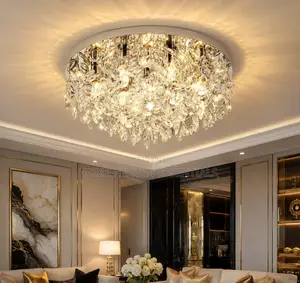 Modern Style Crystal Chandelier for Living Room