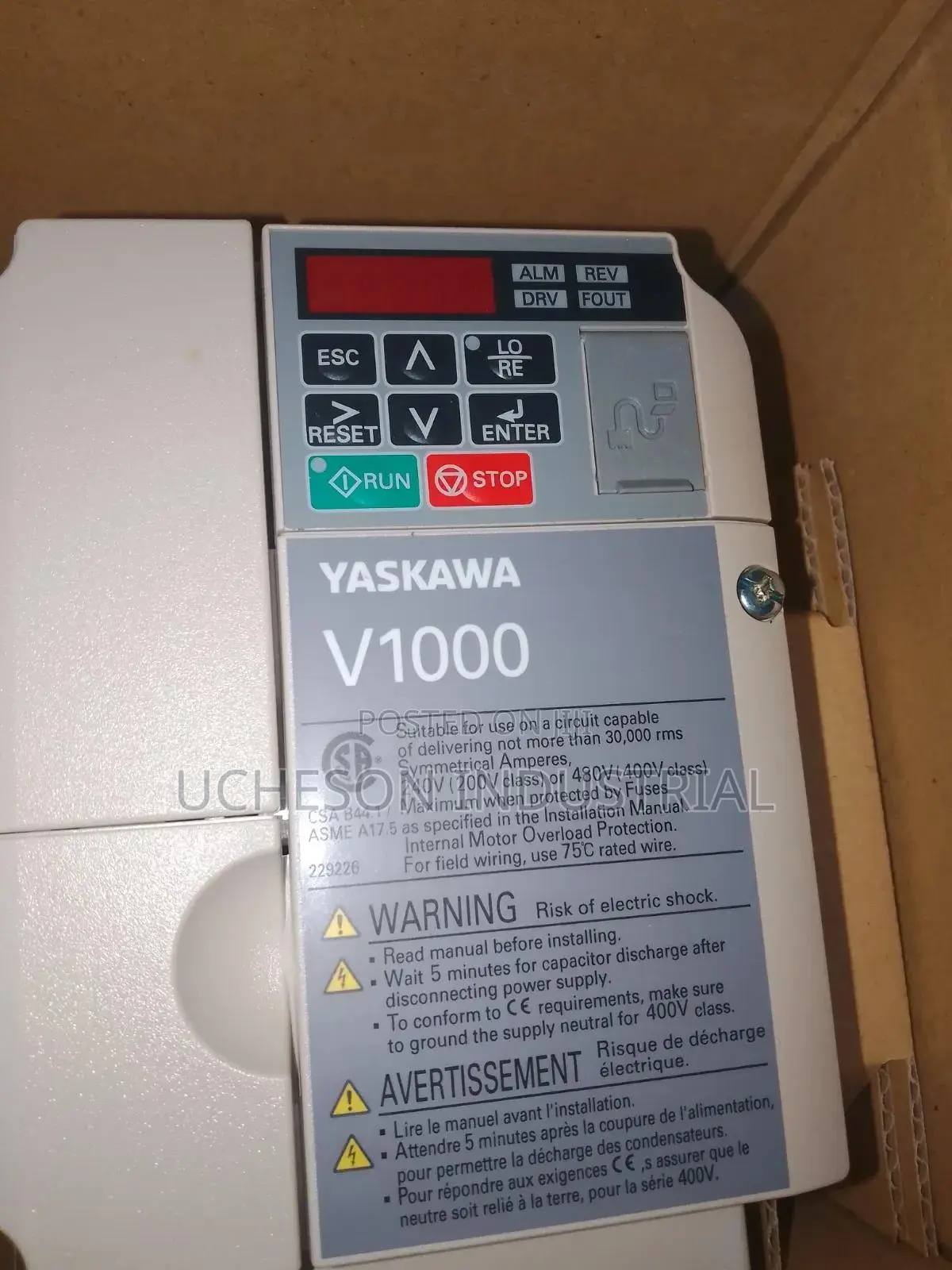 1.5kwYaskawa VFD