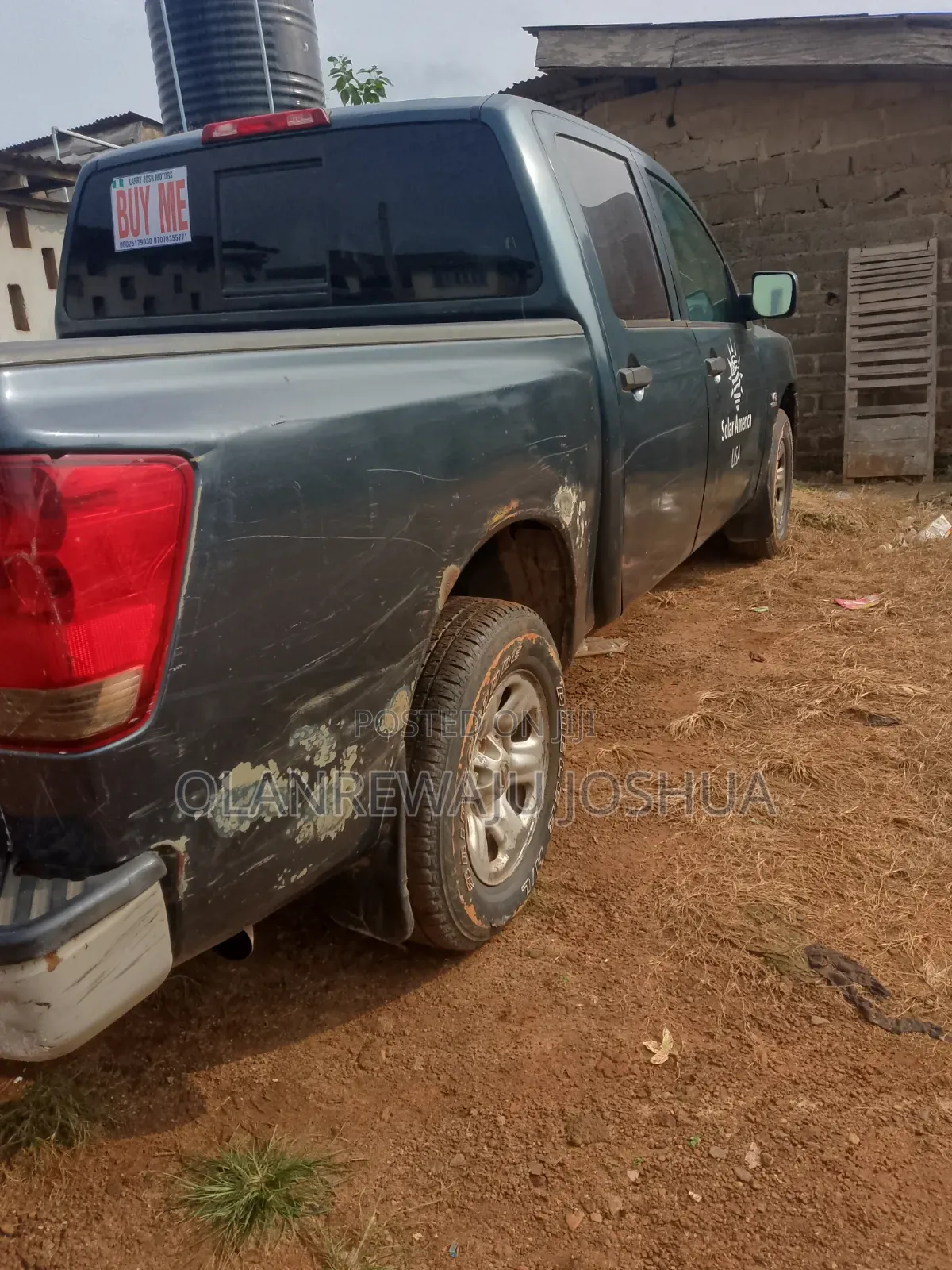 Nissan Titan 2008 Green