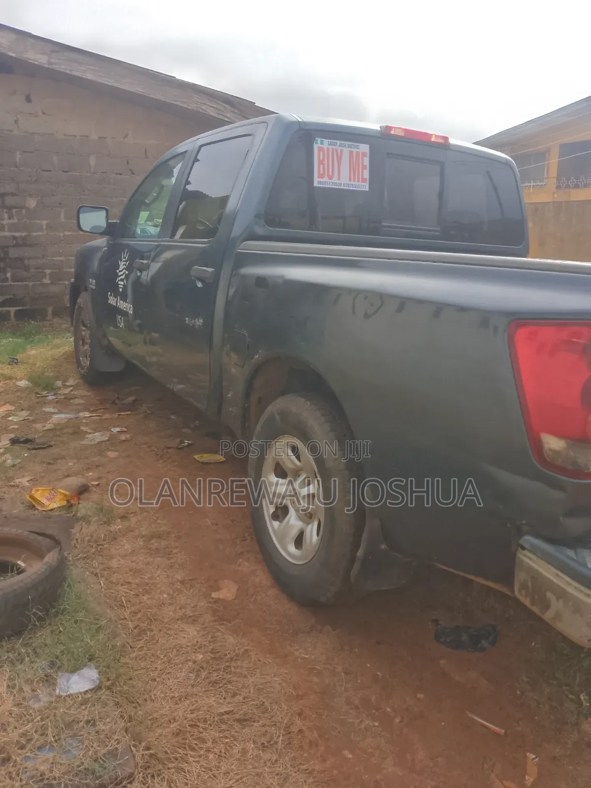 Nissan Titan 2008 Green
