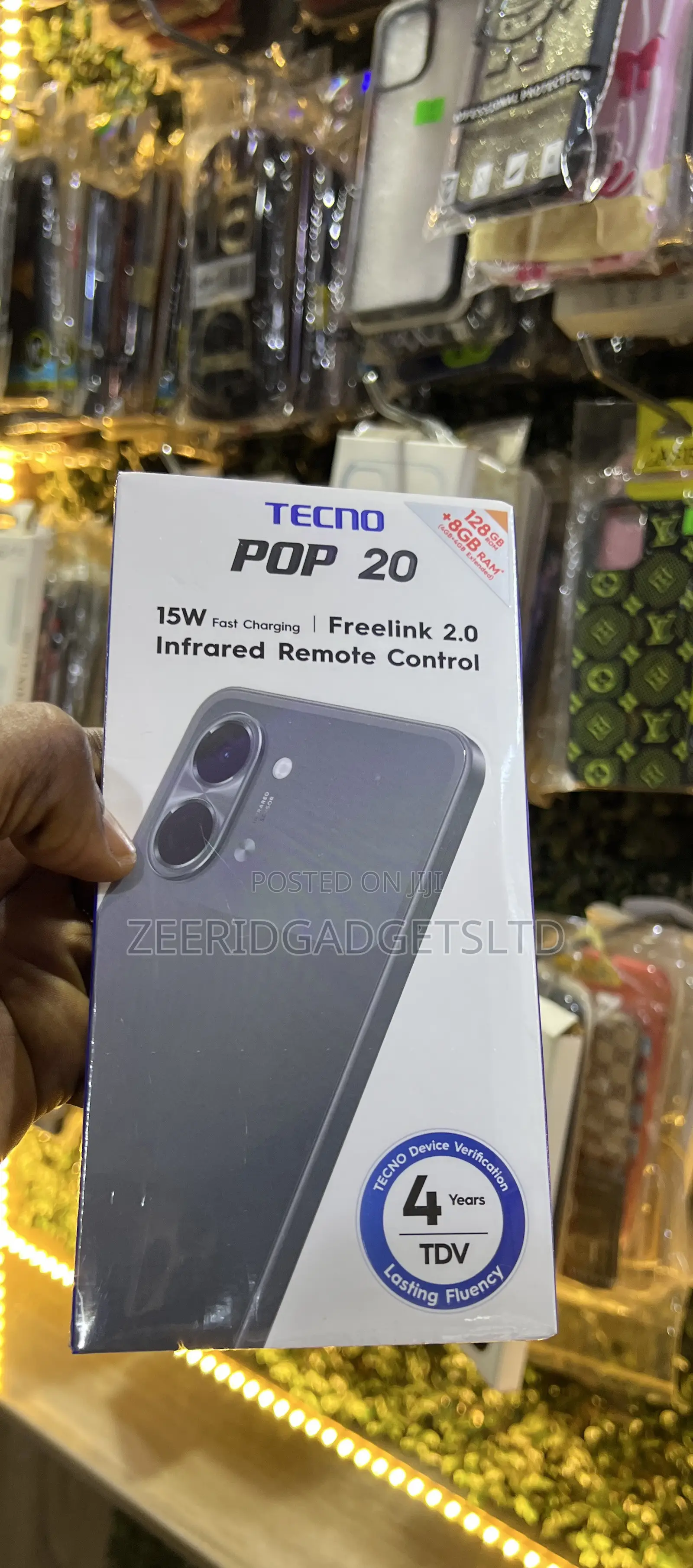 New Tecno Pop 20 128 GB