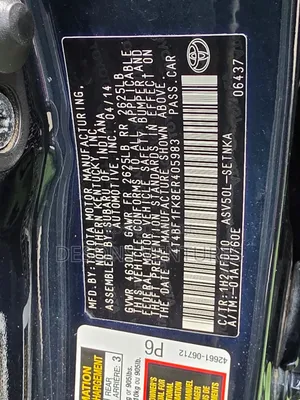 Toyota Camry 2014 Black