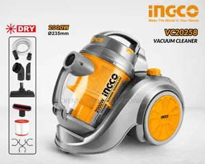 INGCO 2000W Vacuum Cleaner VC20258 – Powerful Dry Vacuum