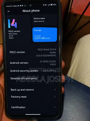 Xiaomi Redmi Note 9S 128 GB Blue