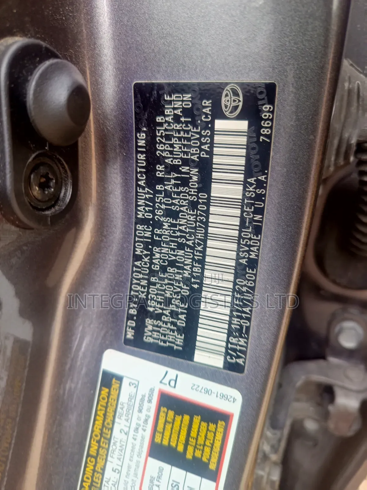 Toyota Camry 2017 Gray
