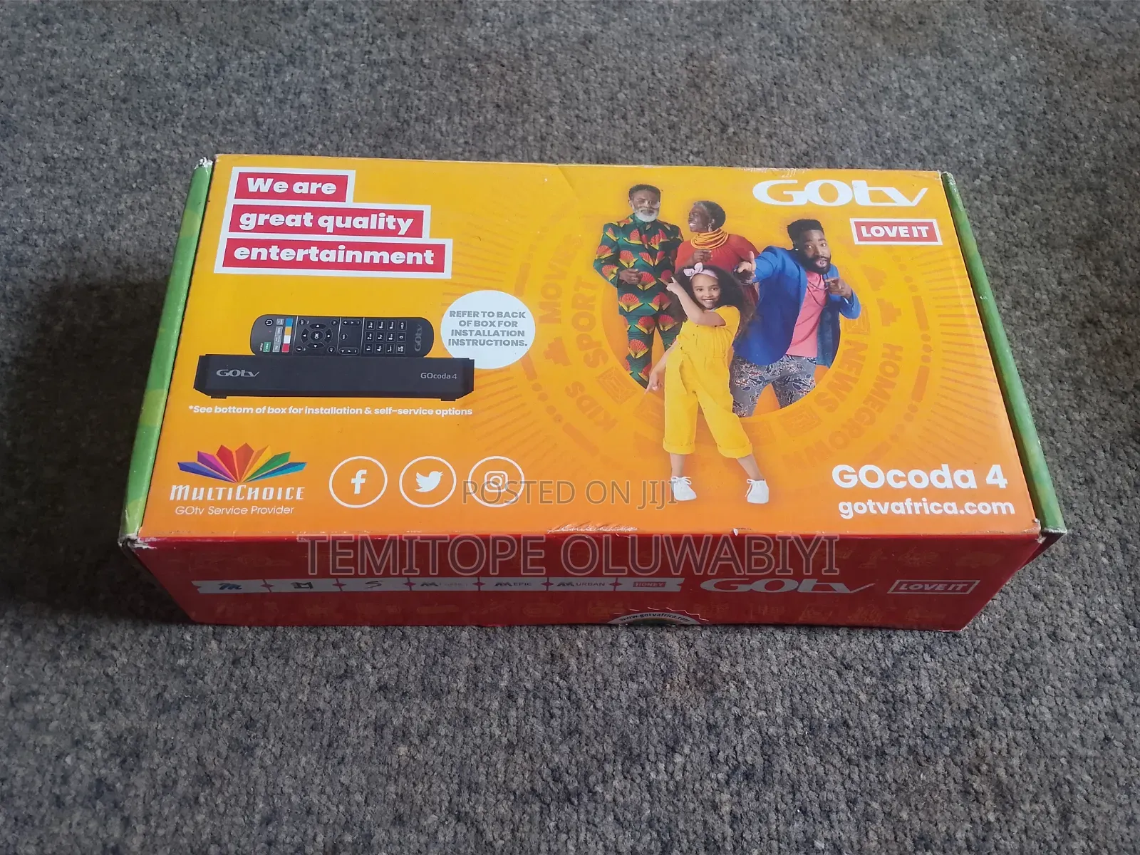 Gotv Antenna and Decoder