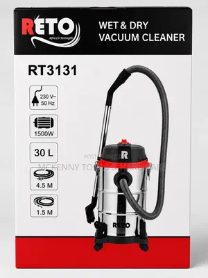 RETO RT3131 1500W 30L Wet & Dry Vacuum