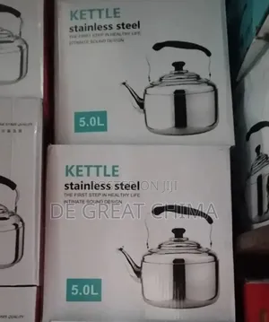 5.0L Silver Cooking Kettle