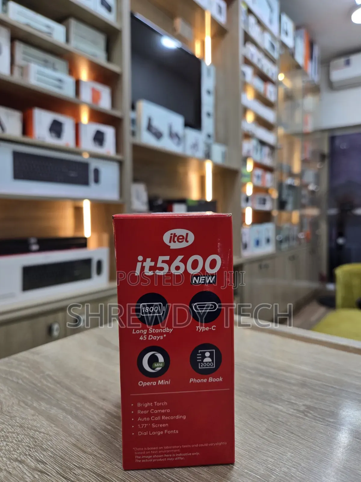 New Itel it5600 Black