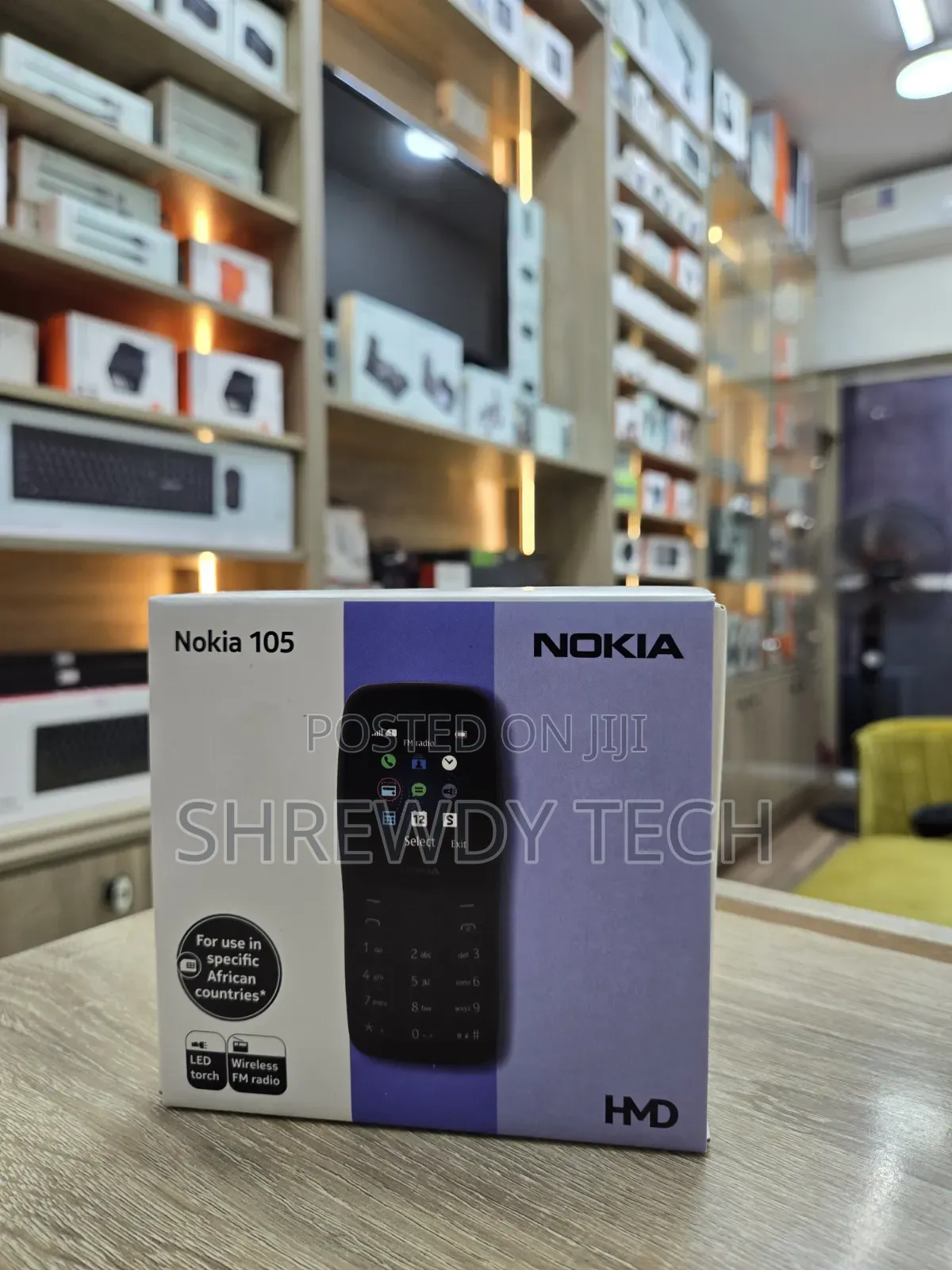 New Nokia 105 Black