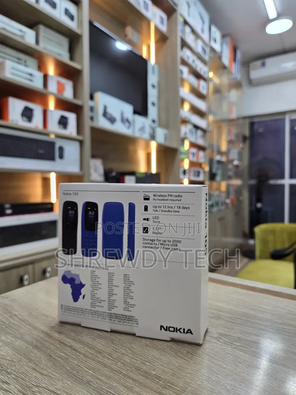 New Nokia 105 Black