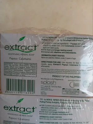 Extract Whitening Herbal Soap