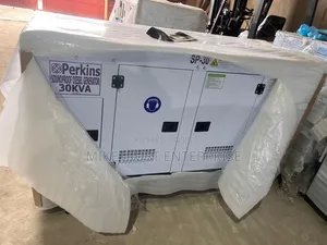 Perkins 30kva Soundproof Generator. Diesel