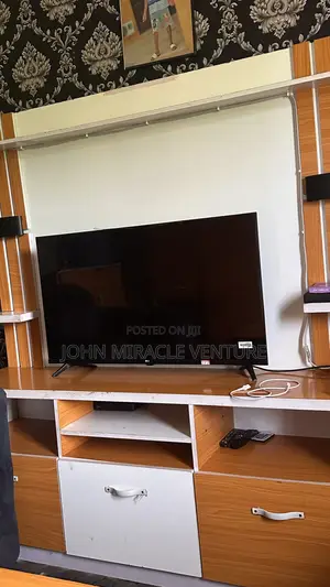 Modern TV Console / TV Shelf – Neat & Spacious