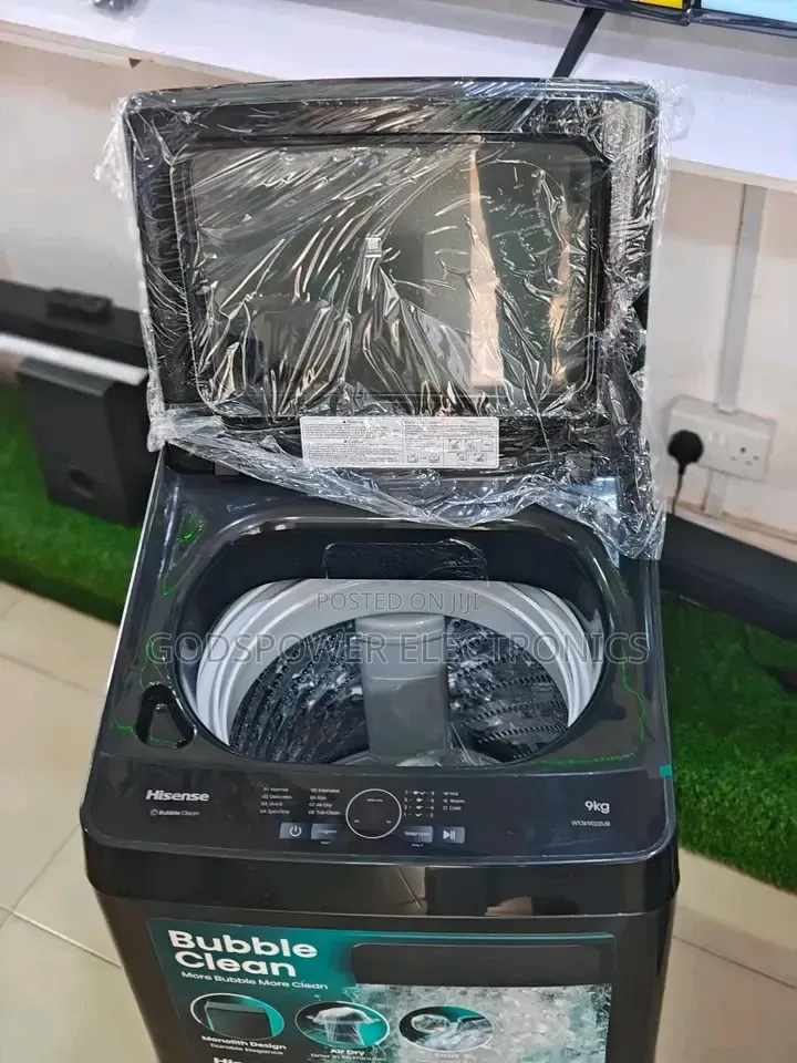 Hisense 9kg Bubble Clean Automatic Washing Machine