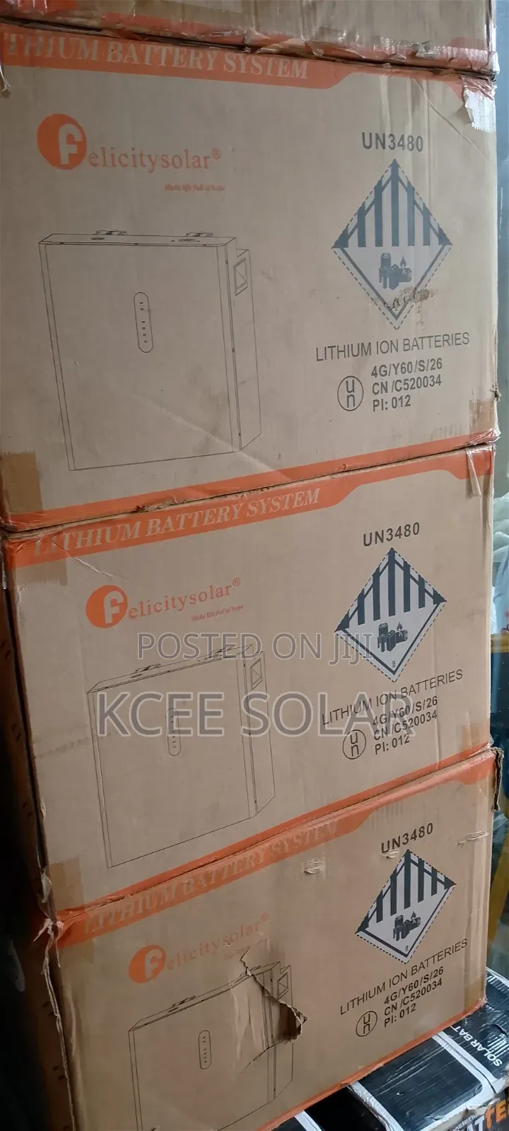 5kwh Lithium Battery Felicity 24V