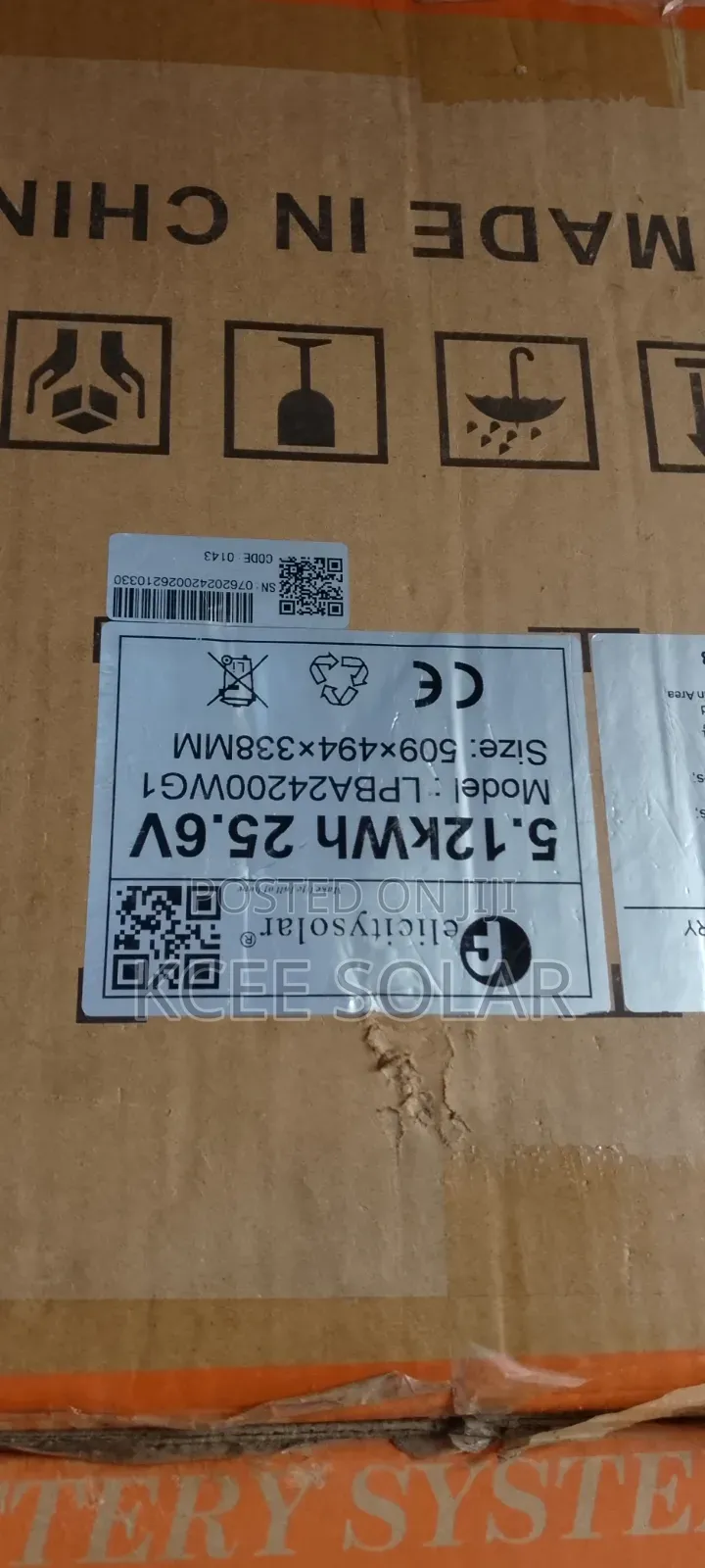 5kwh Lithium Battery Felicity 24V