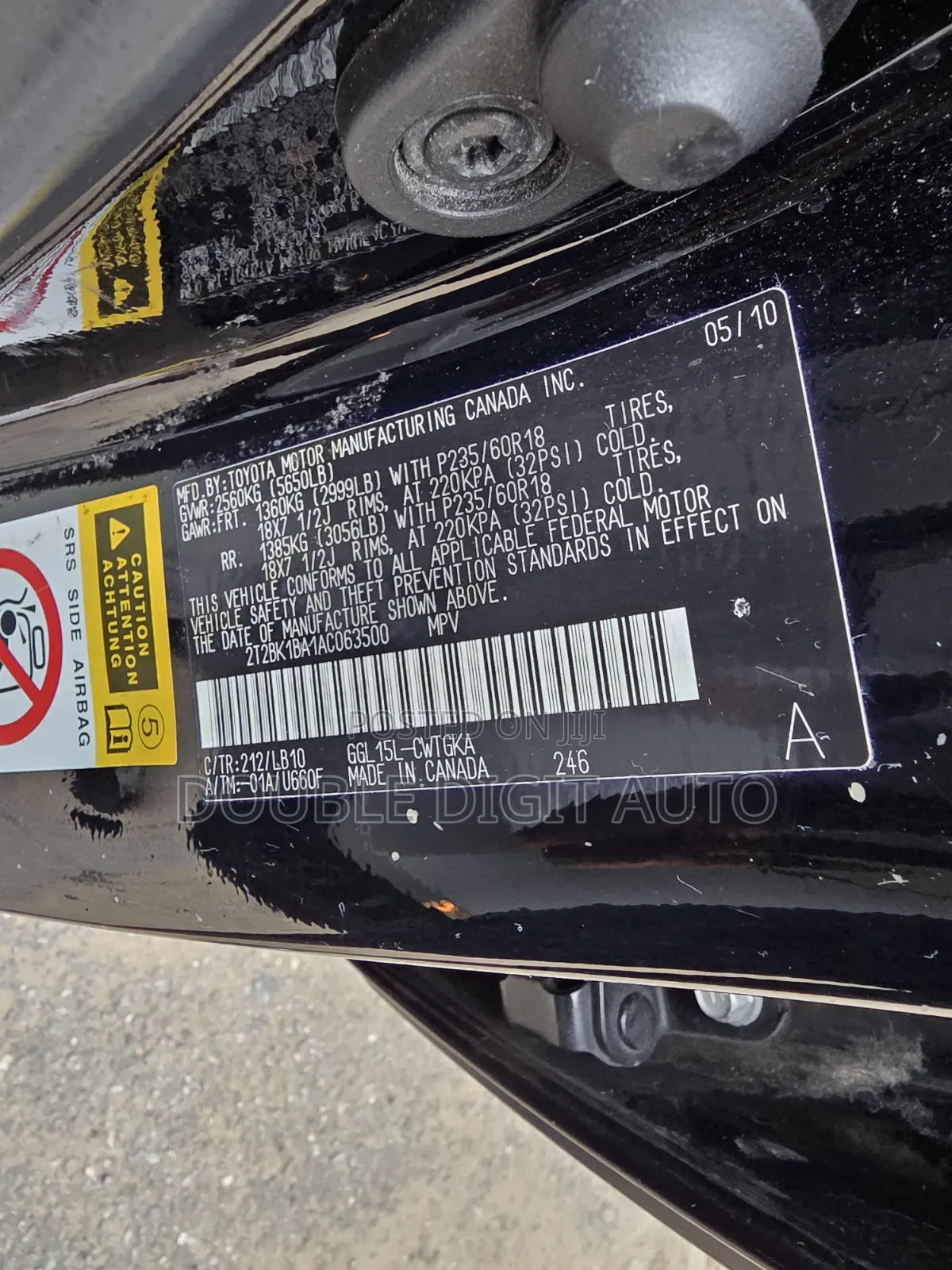 Lexus RX 2012 Black