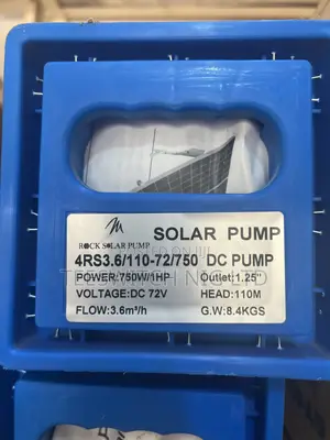 1HP DC Rock Solar Pump
