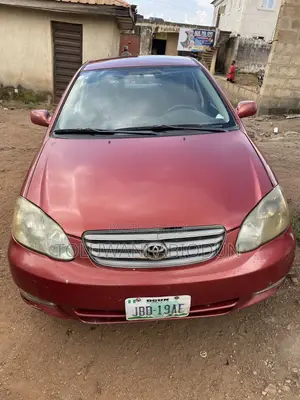 Toyota Corolla Sedan 2003 Red