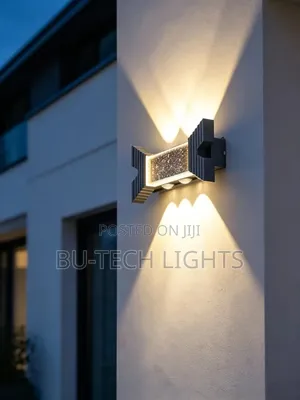 Modern Up & Down Outdoor Wall Light