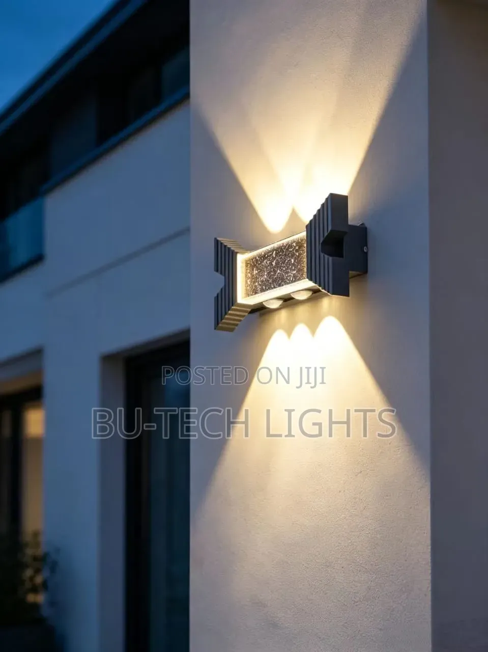 Modern Up & Down Outdoor Wall Light