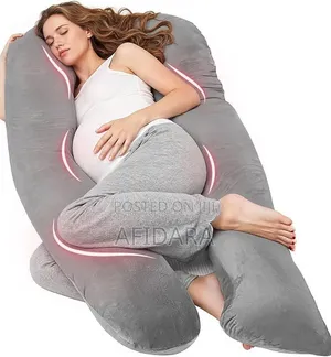 U-Shaped Pregnancy Pillow – Full Body Maternity Support Pillow