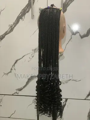 Curly Braided Ponytail