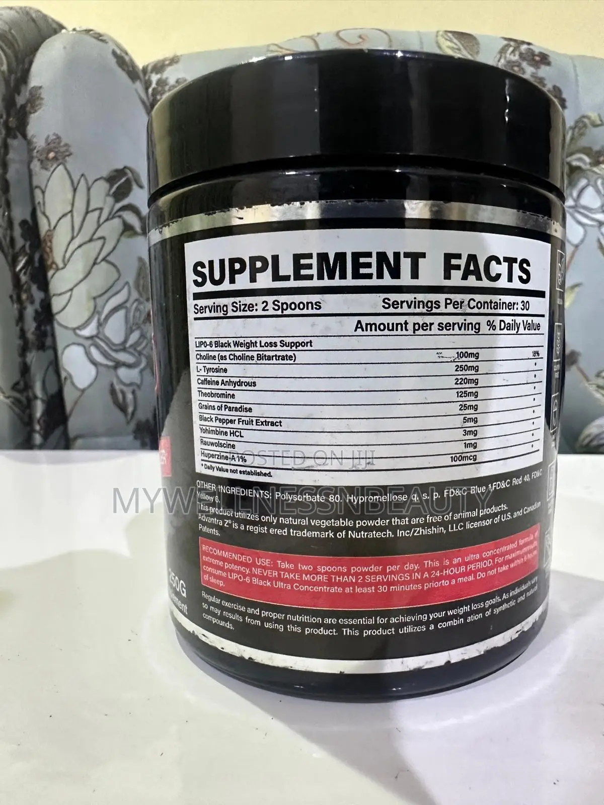 Original Nutrex Lipo6 Black -Fat Destroyer
